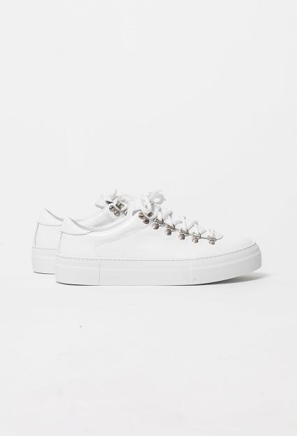 Diemme Marostica Low White Nappa Platform